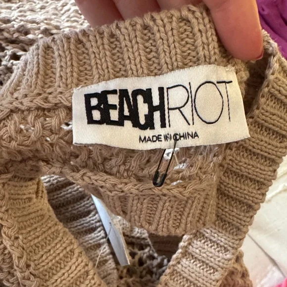 Beach Riot Holly Rose Tan Dress - Picture 3 of 3